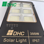 Đèn Đường 300W năng lượng mặt trời 6 9