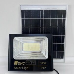 Đèn Pha 100W năng lượng mặt trời