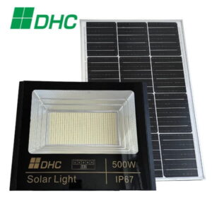 Đèn pha 500W năng lượng mặt trời