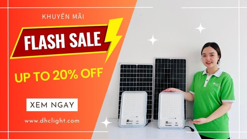 Khuyến mãi Đèn năng lượng mặt trời