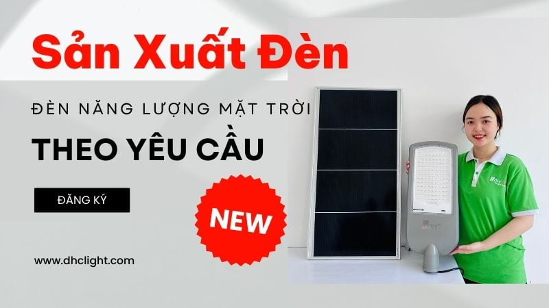 Sản xuất Đèn mặt trời