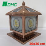 Đèn trụ cổng chữ lộc