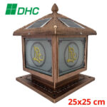 Đèn trụ cổng chữ LỘC 25 cm