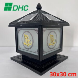 Đèn trụ cổng chữ LỘC 30 cm