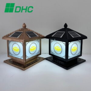 Đèn trụ hàng rào năng lượng mặt trời