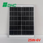 Tấm pin năng lượng mặt trời 25W-6V