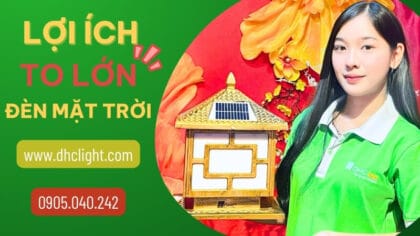 Lợi ích đèn năng lượng mặt trời